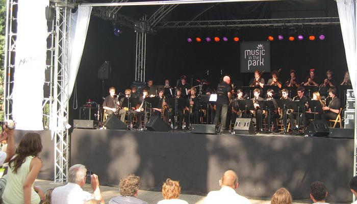 Brighton College perform at the Montreux Jazz Festival