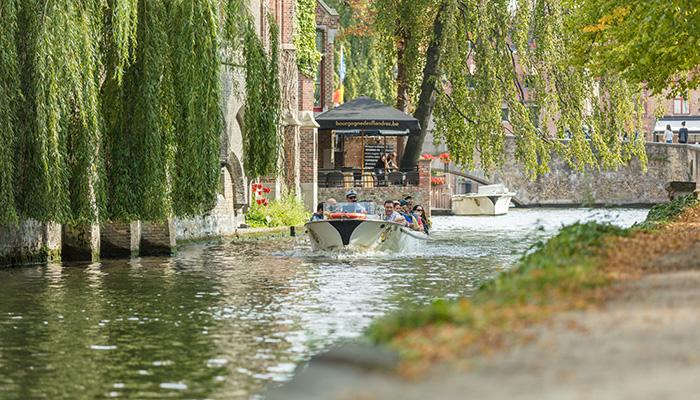 Bruges by boat