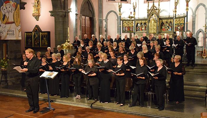 Gaudeaumus Chorale sing in Spa