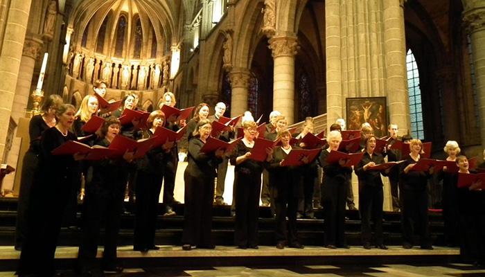 Reading Bach Choir at Ypres Cathedral