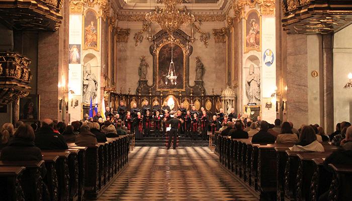 John Powell Singers in Ljubljana Cathedral (c) Simona Klaus