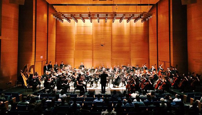 Orchestra perform in Copza Theatre Costa Rica