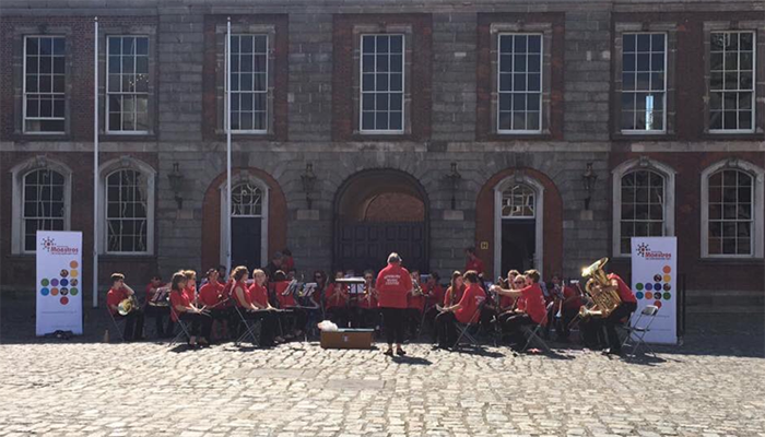 Performance at Dublin Castle