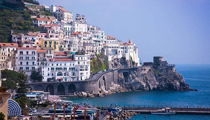 Visit the stunning Amalfi Coast
