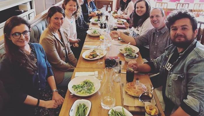 OneStage team lunch September 2019